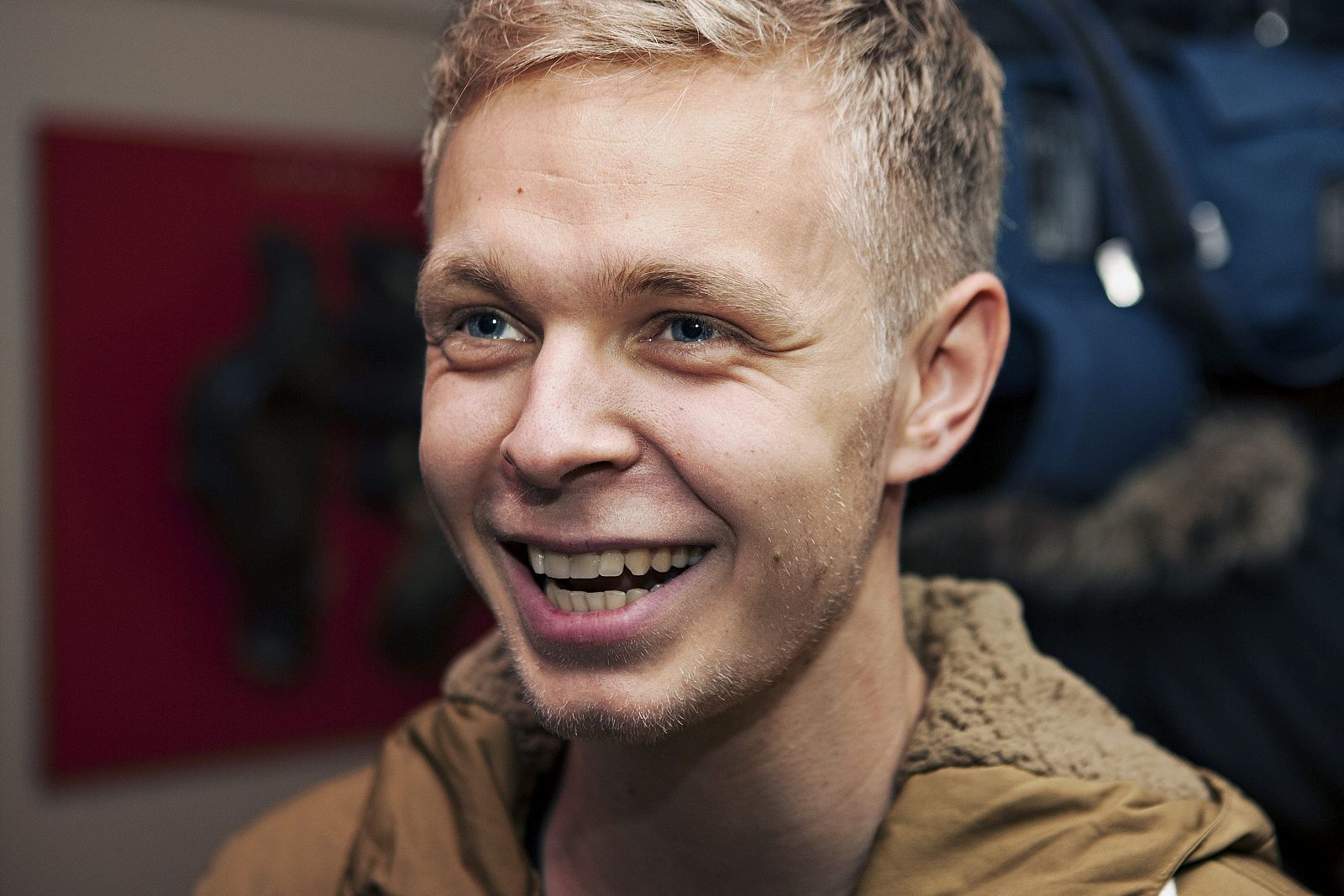 Fotografía de archivo del 21 de octubre de 2013 que muestra al piloto de carreras danés Kevin Magnussen