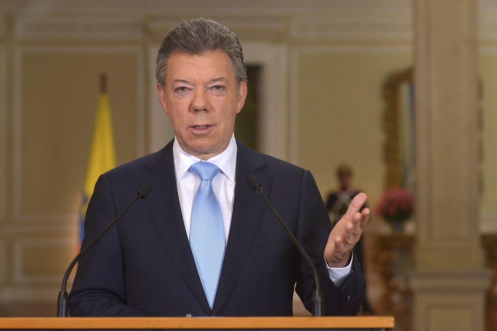 El presidente Santos anuncia formalmente que se presentará a la reelección en 2014