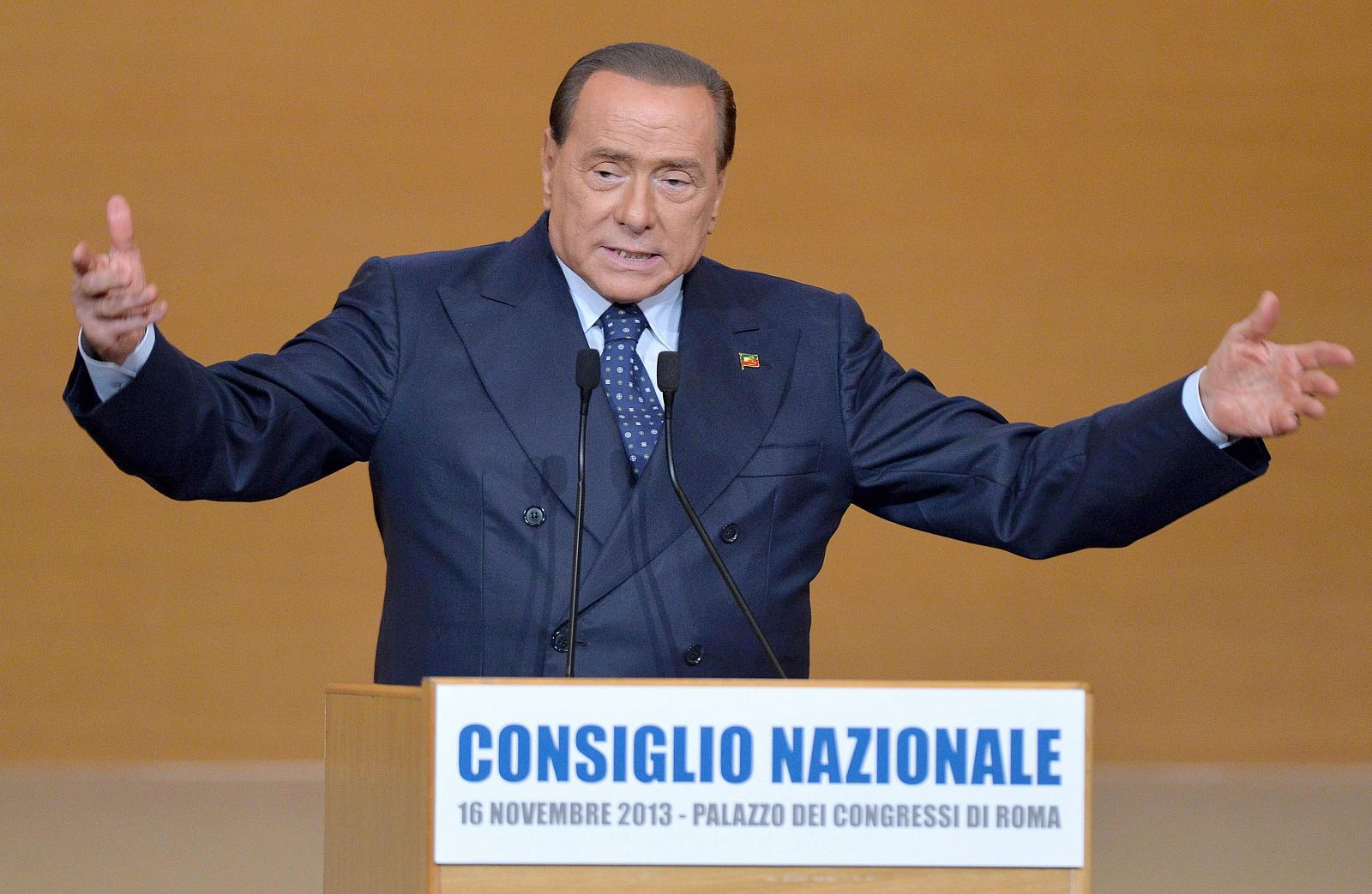 El expresidente del Gobierno italiano, Silvio Berlusconi, en una fotografía de archivo.