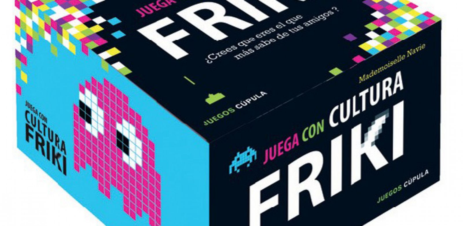 Detalle de la caja de 'Juega con cultura Friki'