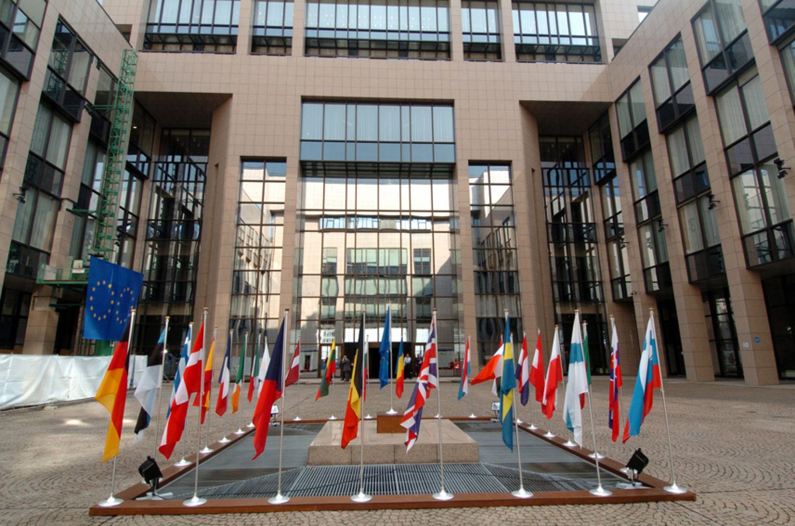 Sede del Consejo de la UE en el edificio Justus Lipsius en Bruselas