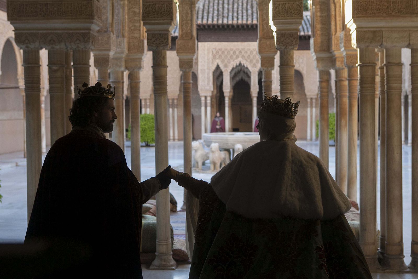 Los Reyes Católicos llegan a la Alhambra.
