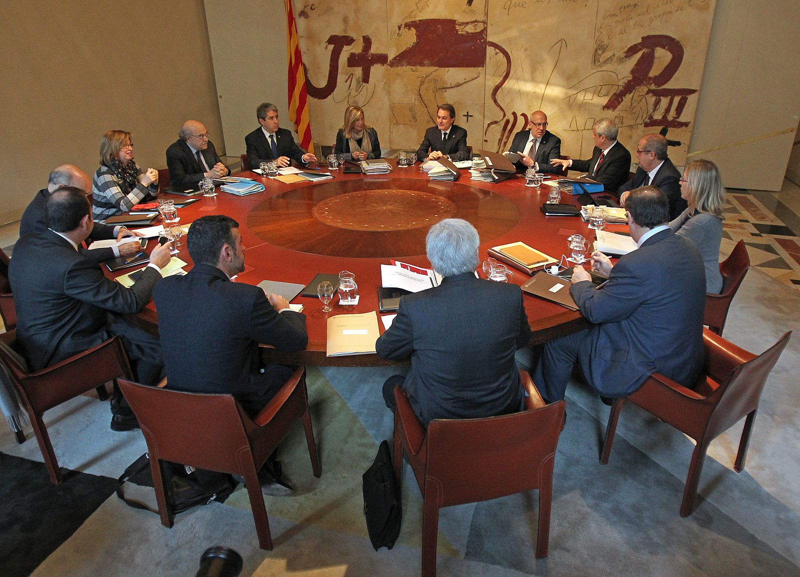 Reunión del Gobierno de la Generalitat