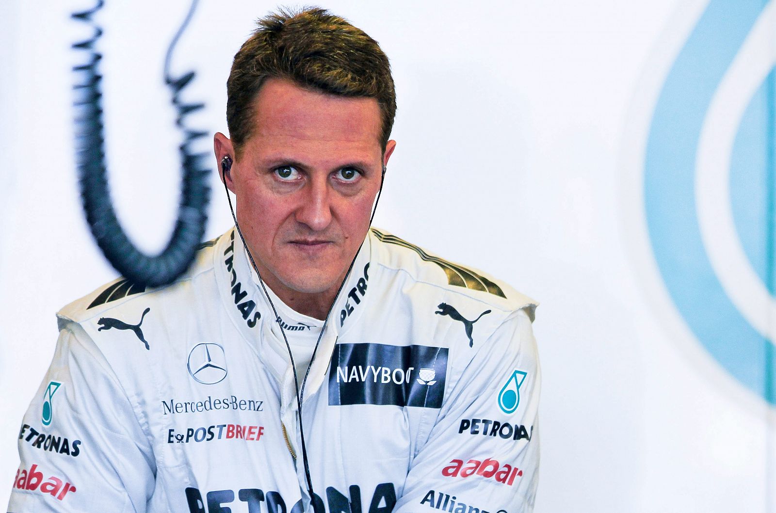 Fotografía de archivo tomada el 17 de marzo de 2012 que muestra al piloto alemán de Fórmula Uno, Michael Schumacher en el circuito Albert Park.