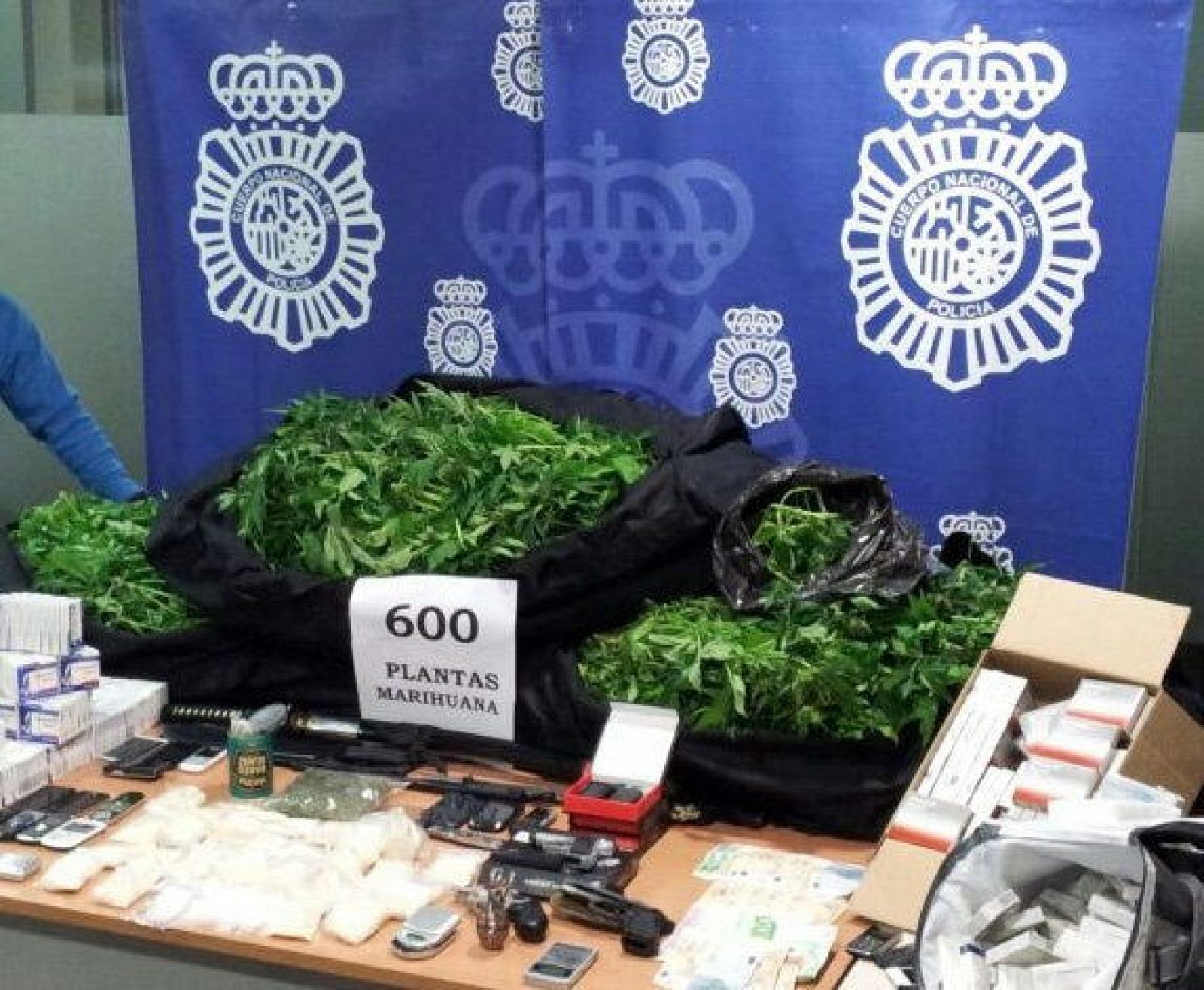 El grupo asentado en Alicante también se dedicaba al tráfico de speed y de marihuana y disponía de una "oficina de cobros" para saldar deudas de drogas.