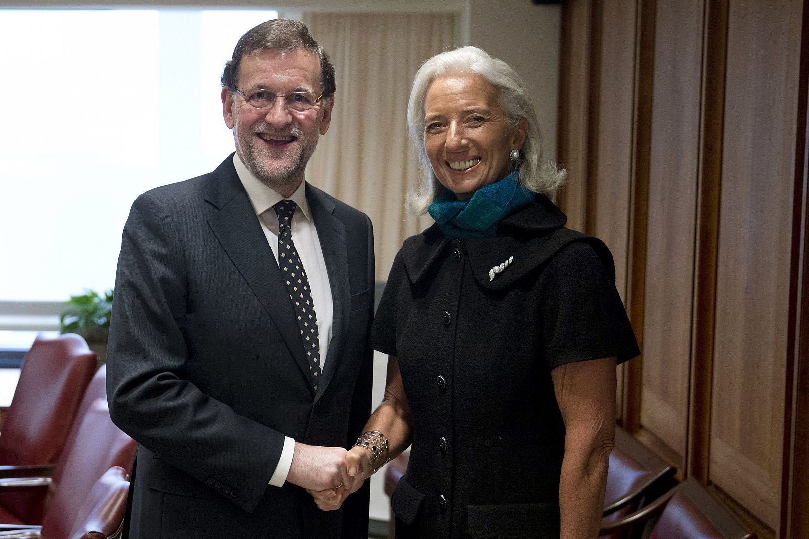 RAJOY SE REÚNE CON LA DIRECTORA GERENTE DEL FONDO MONETARIO INTERNACIONAL (FMI), CHRISTINE LAGARDE