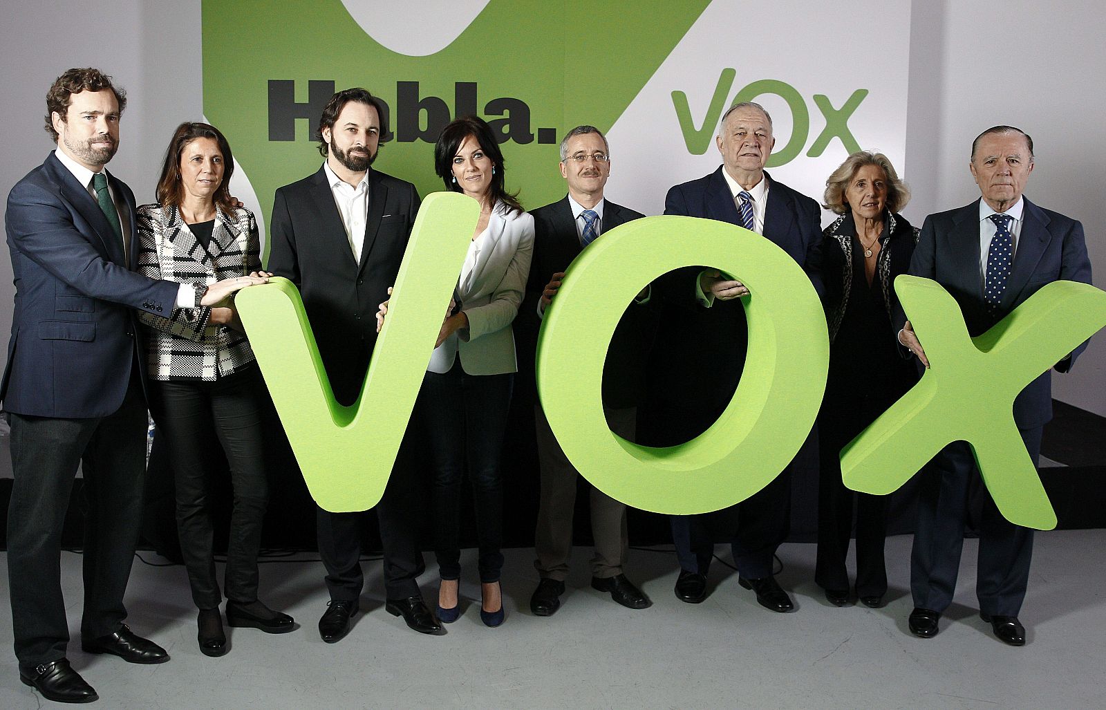 Presentación en Madrid del nuevo partido político de ámbito nacional Vox