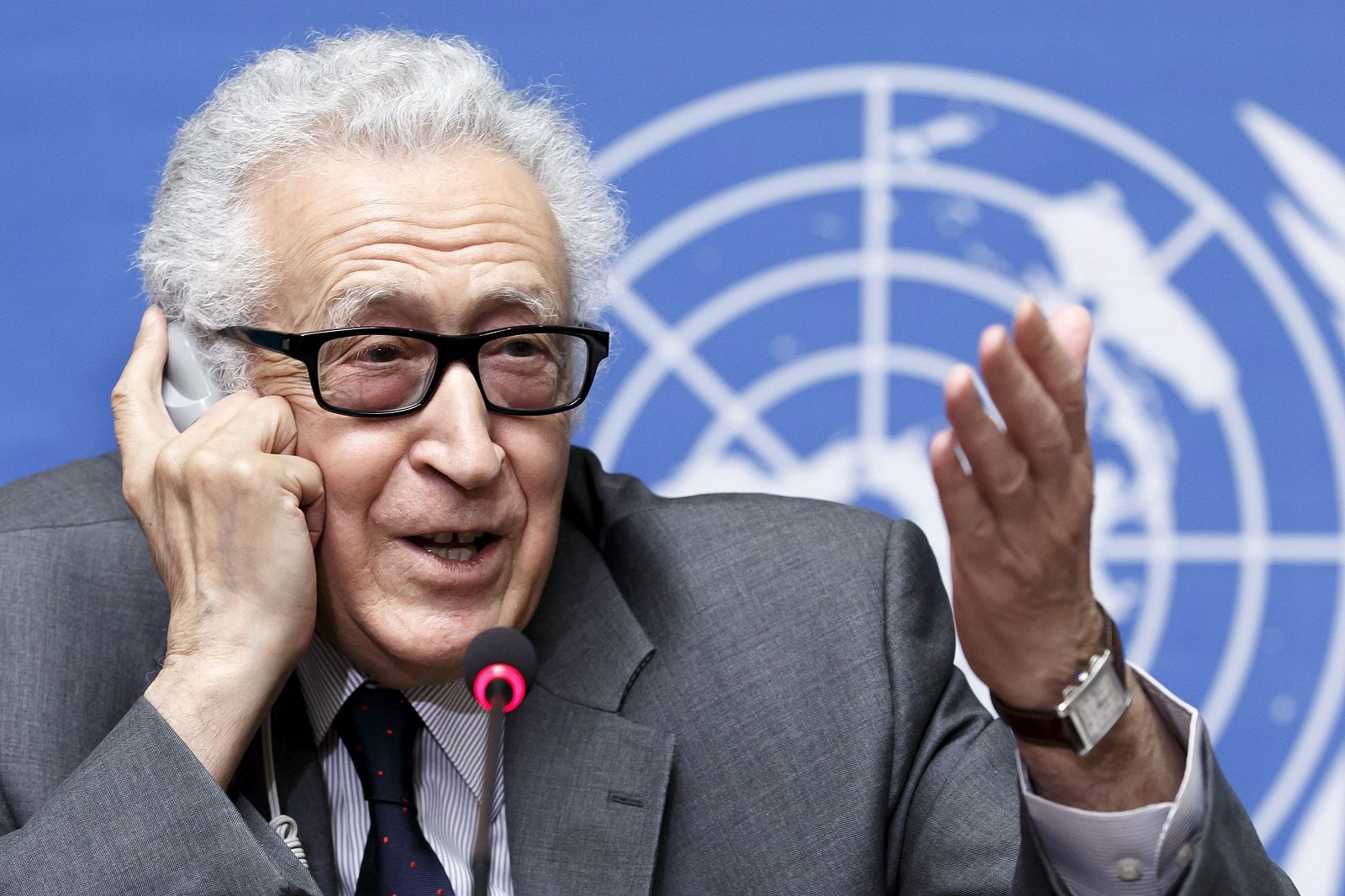 El mediador internacional para Siria, Lajdar Brahimi