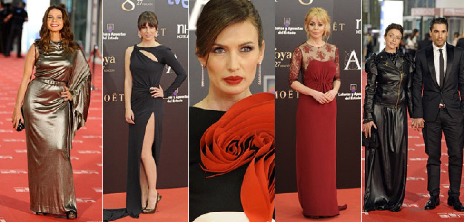 La prensa especializada mira con lupa los estilismos de las actrices y actores en la alfombra roja.