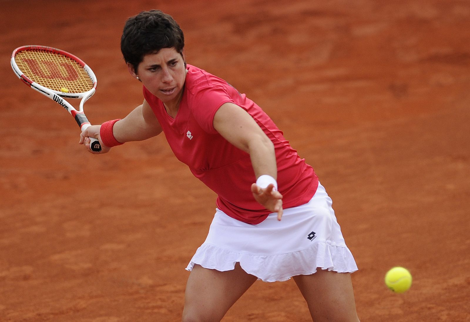 La tenista española, Carla Suárez Navarro.