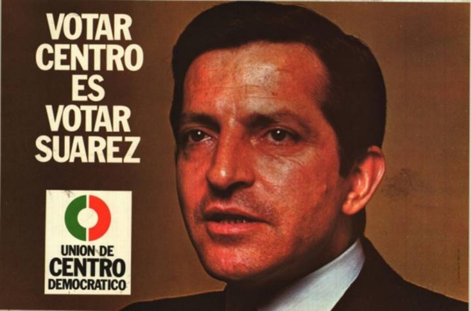La identificación del centro político, UCD y Suárez era explícita en las elecciones de 1977.