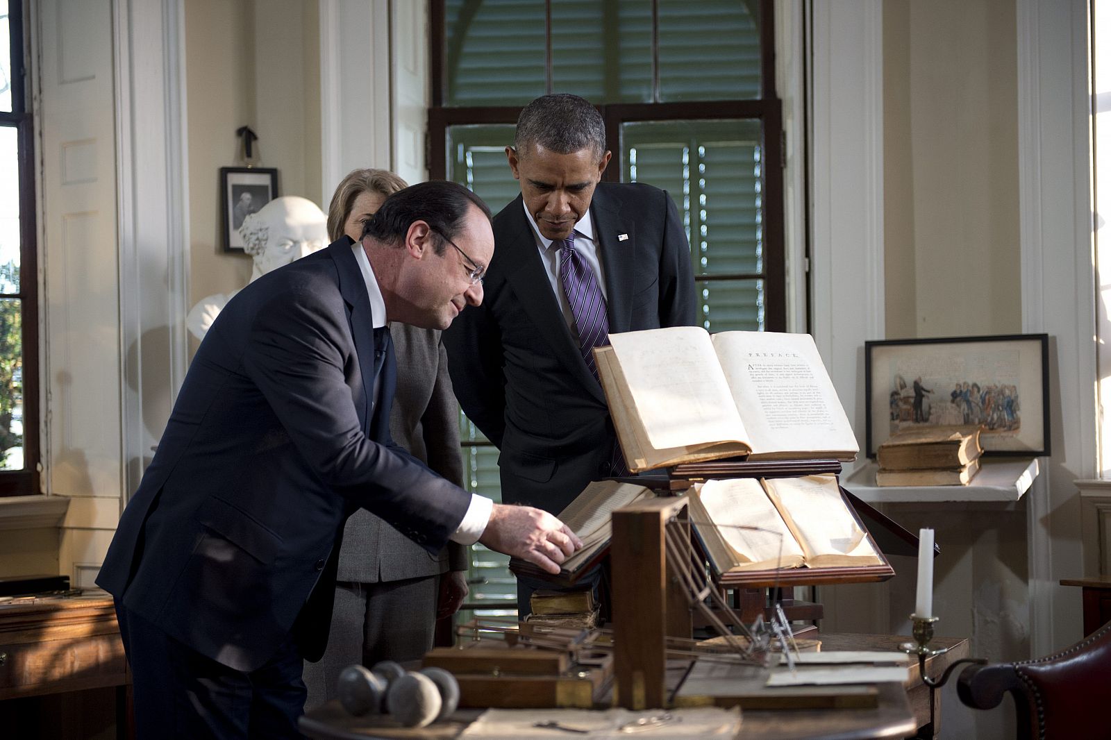 OBAMA Y HOLLANDE CENTRARÁN SU ENCUENTRO EN DESAFÍOS ECONÓMICOS Y DE SEGURIDAD