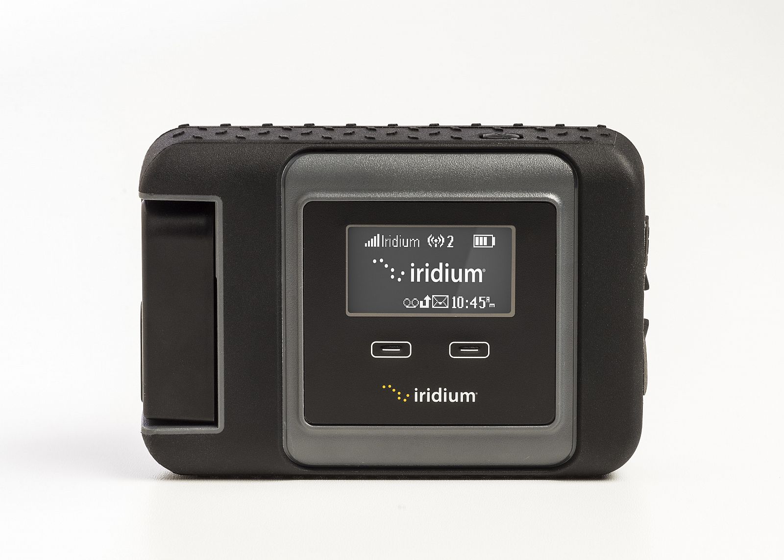 El accesorio Iridium Go para convertir un móvil convencional en un teléfono por satélite.