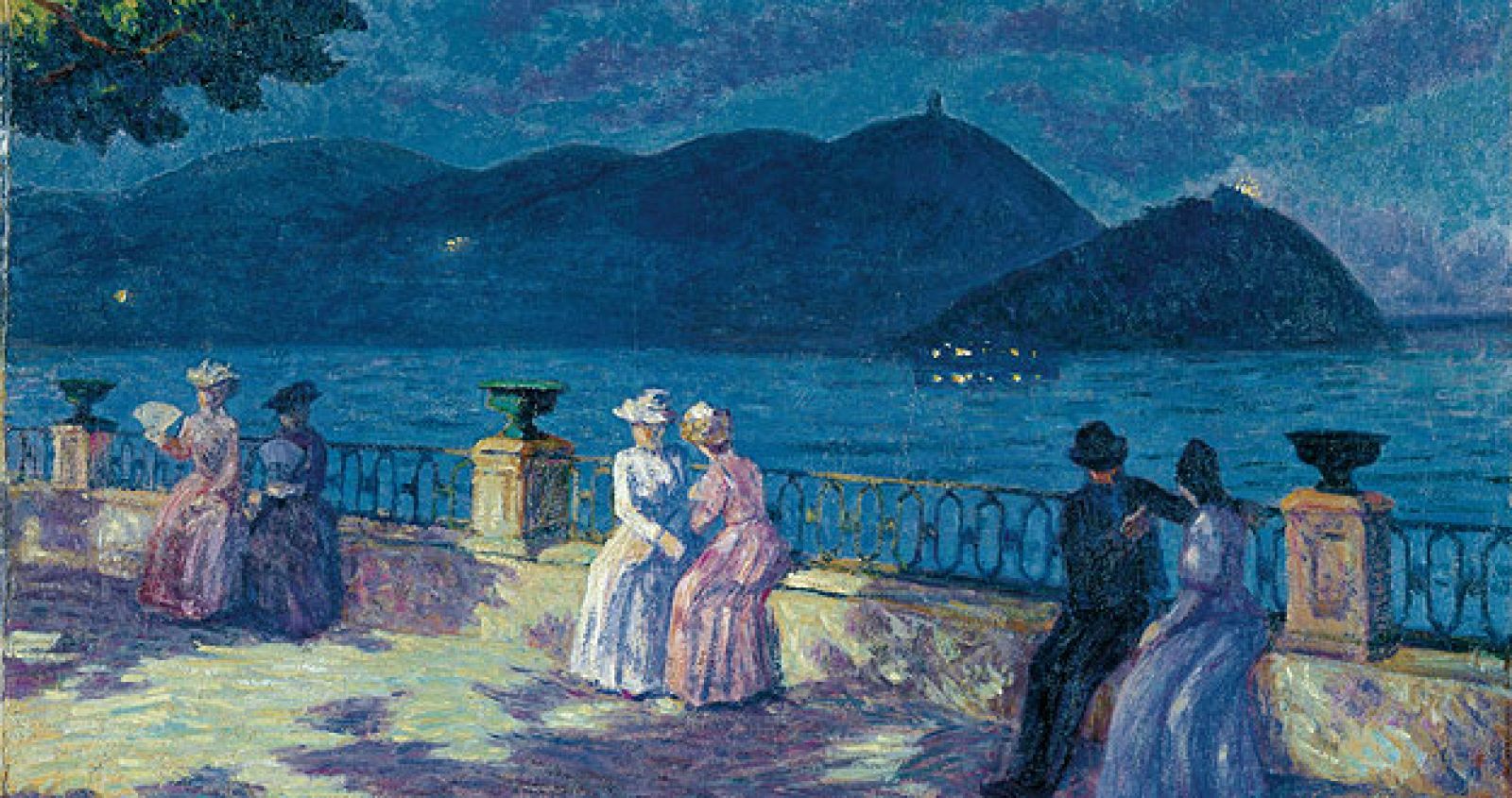 'La Concha, nocturno' (1906), de Darío de Regoyos