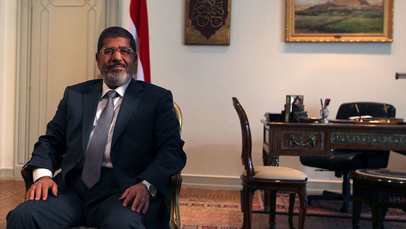 El expresidente egipcio Mohamed Morsi, en una fotografía de archivo.