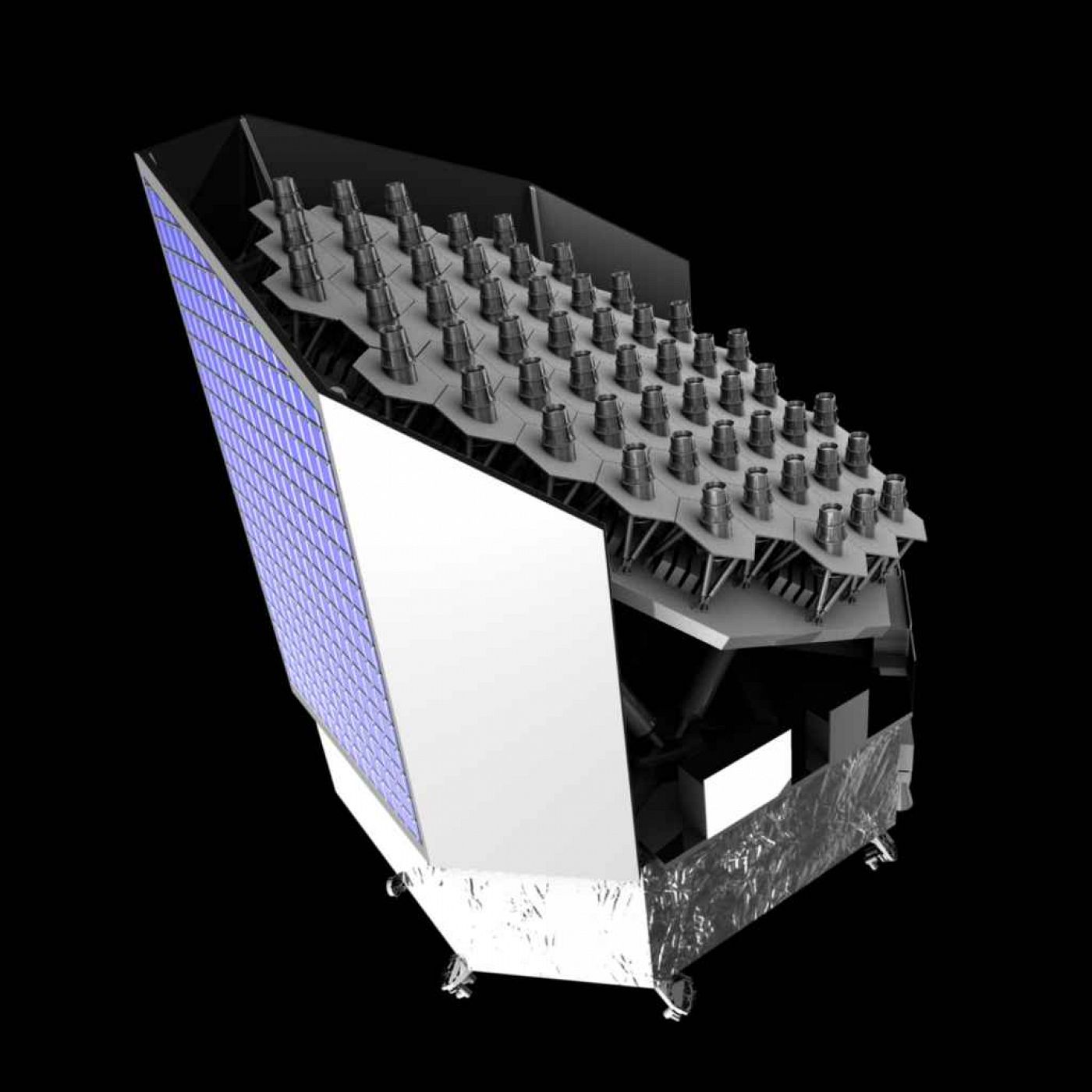 Impresión artística del nuevo telescopio espacial