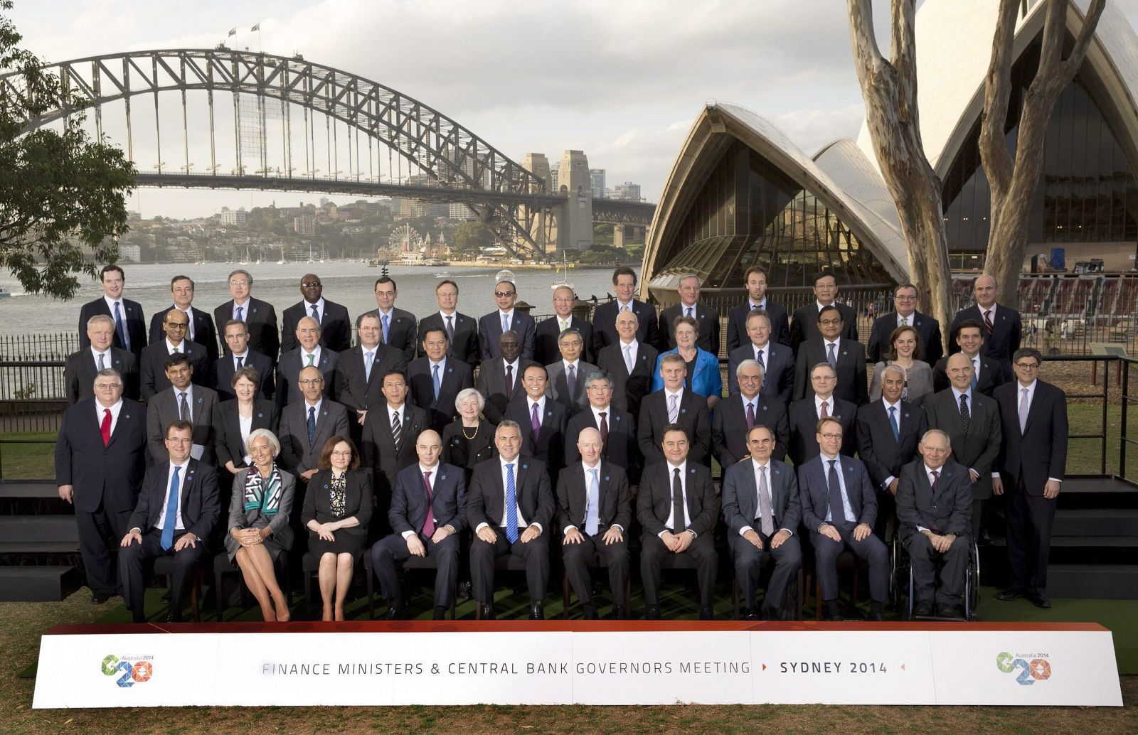 Los ministros de Finanzas y gobernadores de los bancos centrales de los países que forman el G20 se han reunido en Sídney.