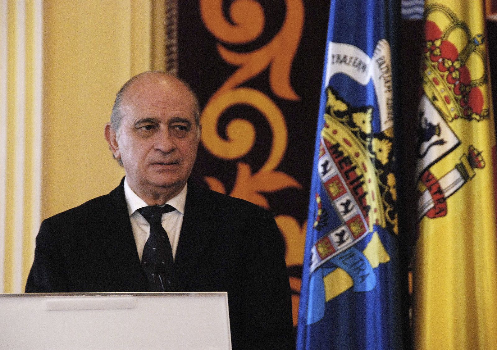 El ministro del Interior, en su visita a Melilla el pasado 6 de marzo.