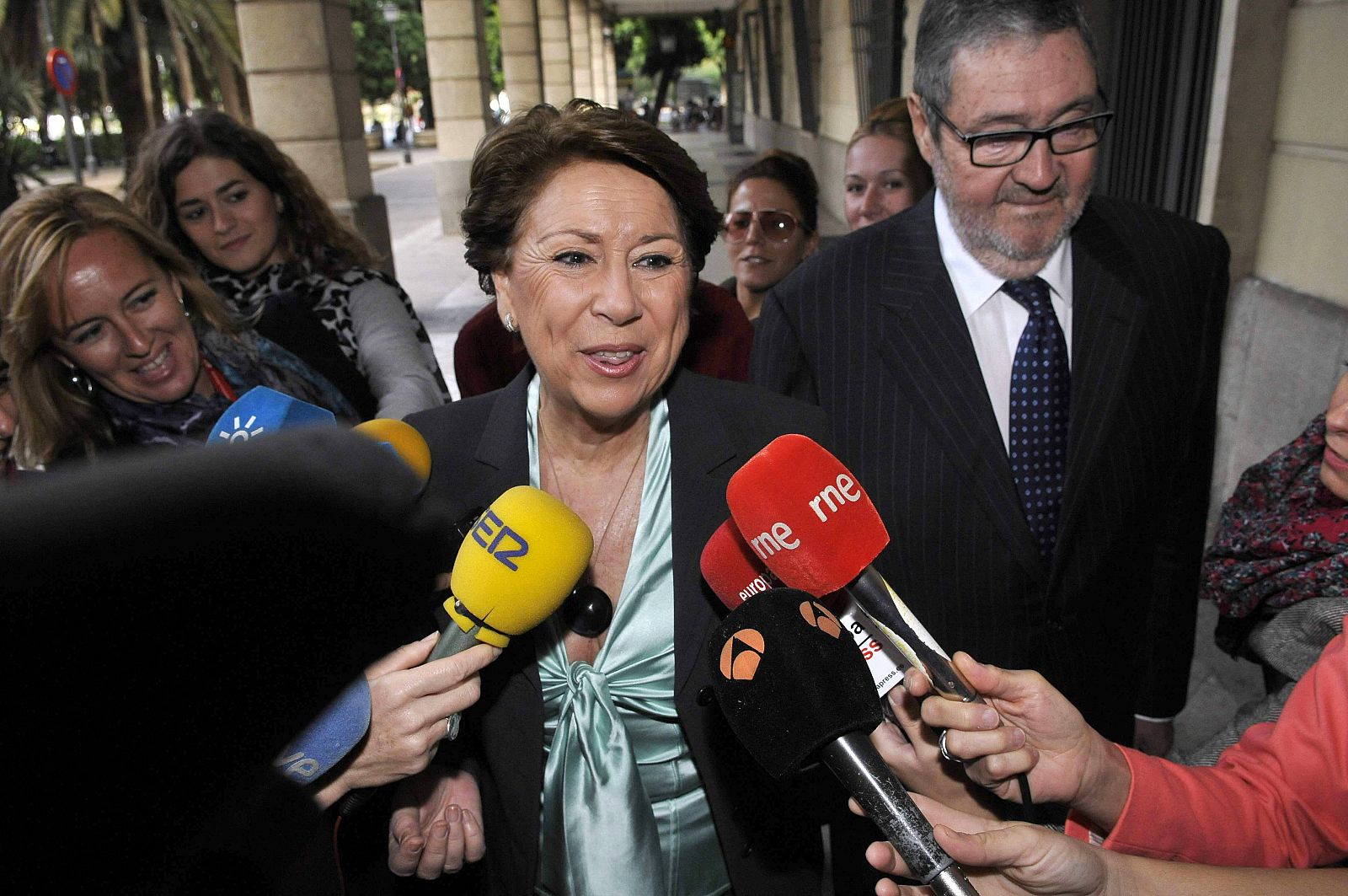 Magdalena Álvarez, exministra de Fomento y exconsejera de Andalucía.