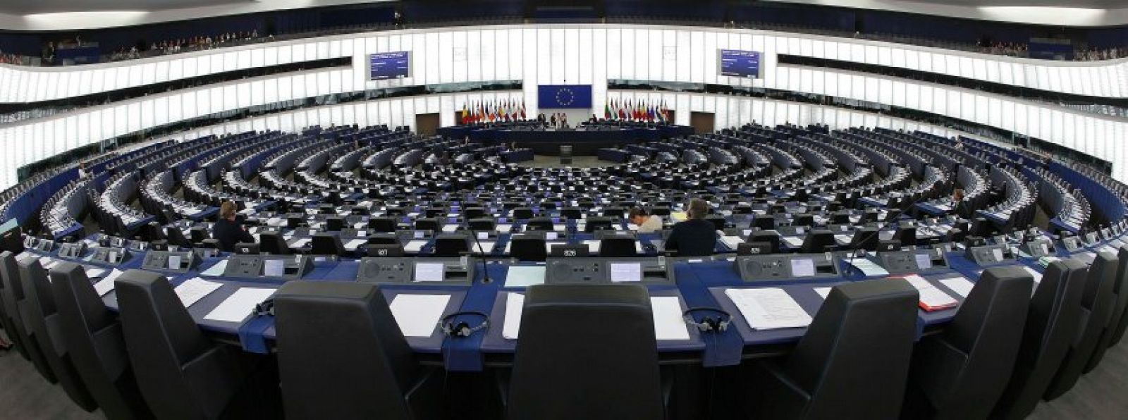 Imagen de un pleno del Parlamento Europeo en Estrasburgo.