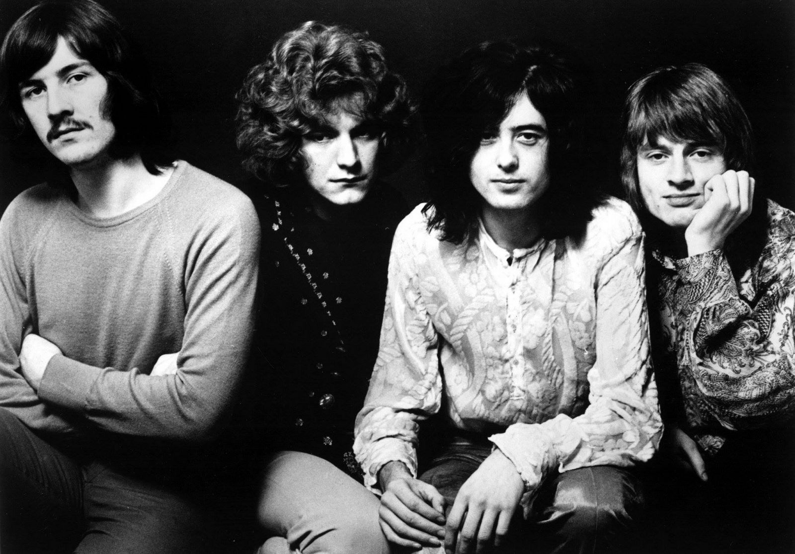 Imagen de Led Zeppelin en sus inicios, en 1968.