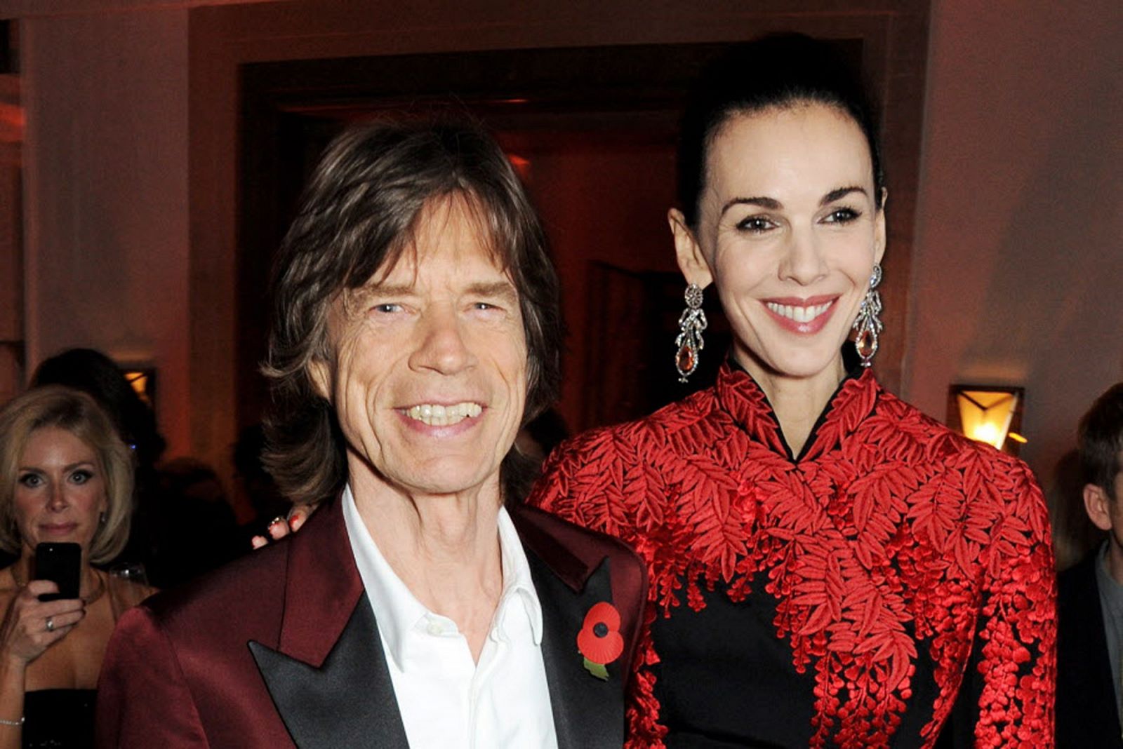 Mick Jagger y su novia, L' Wren Scott, en una fotografía de archivo.