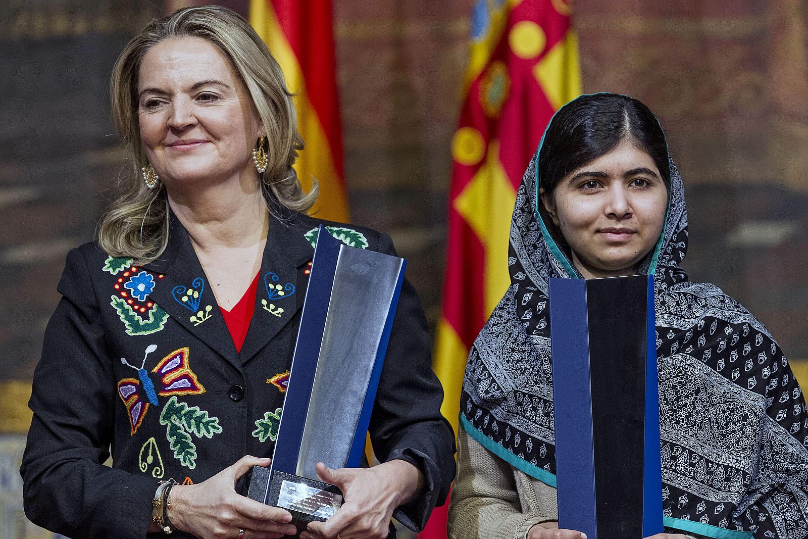 PREMIOS CONVIVENCIA A MALALA YOUSAFZAI Y PILAR MATEO