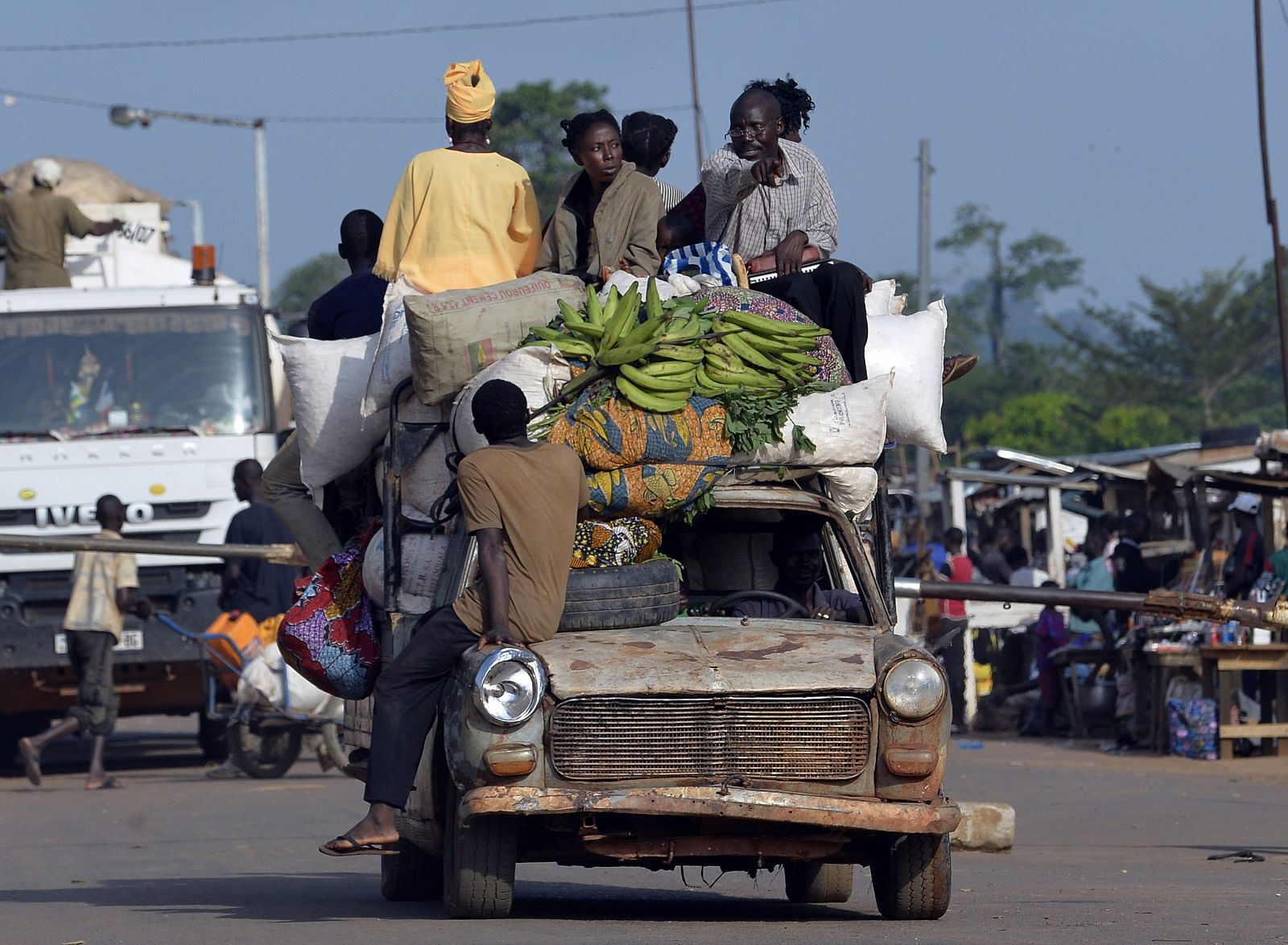 La ONU acusa al ejército chadiano de matar a 30 civiles desarmados en un mercado de Bangui, la capital de la República Centroafricana.