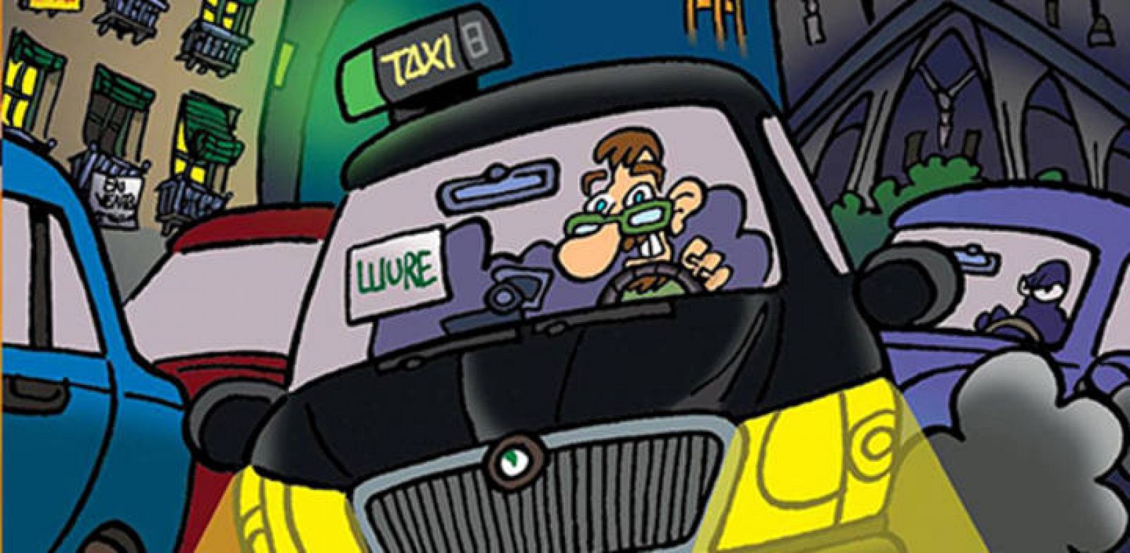 Fragmento de la portada de 'Taxi Driver'  