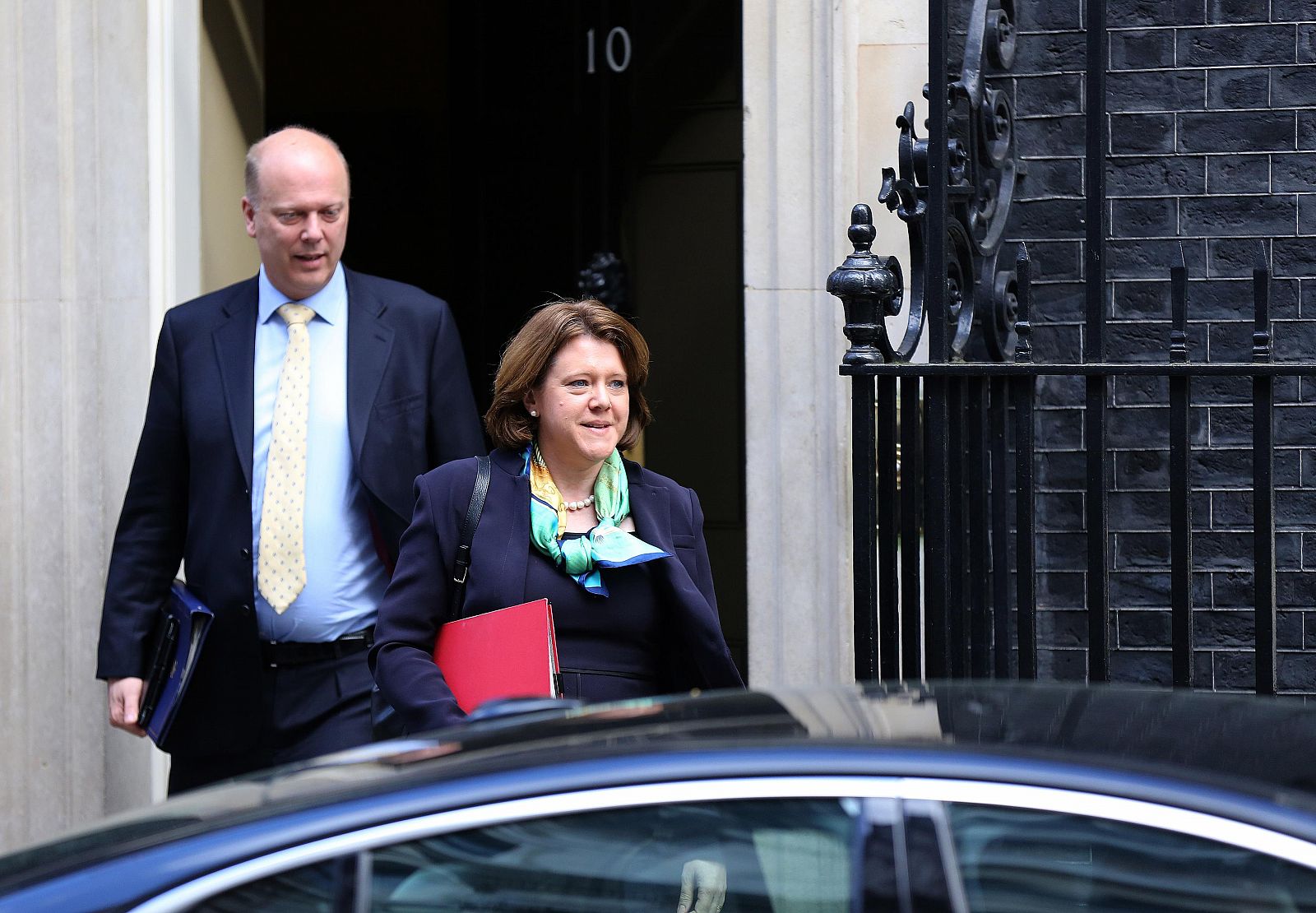 Britain's Minister for Culture, Media and Sport Maria Miller leaves 10 Downing Street after a cabinet meeting in central London