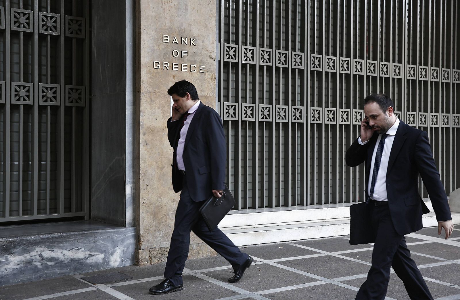 Exterior del Banco de Grecia