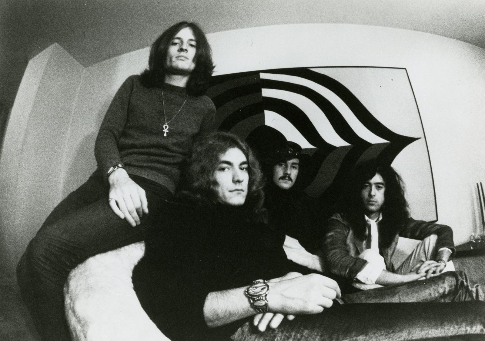 La imágen de misterio y ocultismo acopañó siempre a Led Zeppelin