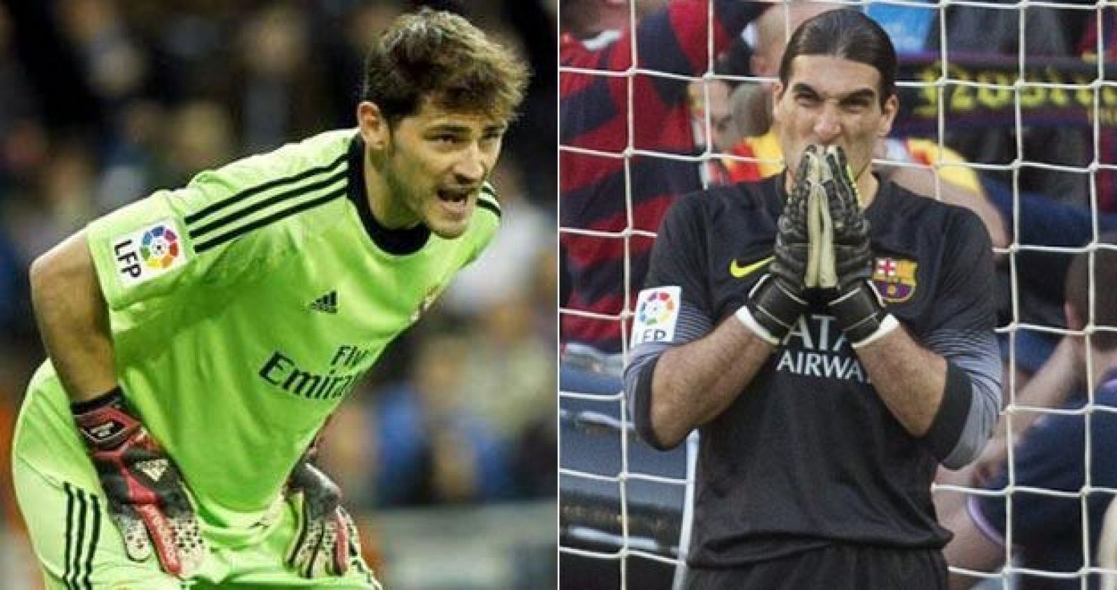 Iker Casillas y José Manuel Pinto