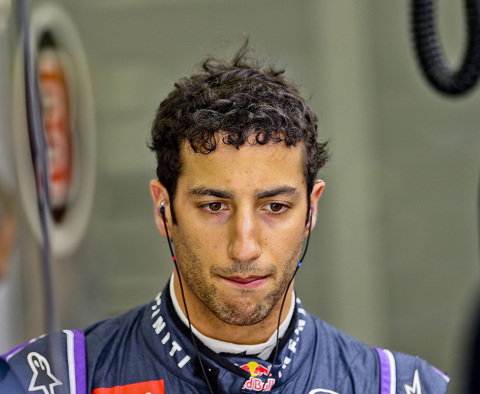 El piloto australiano de Red Bull, Daniel Ricciardo