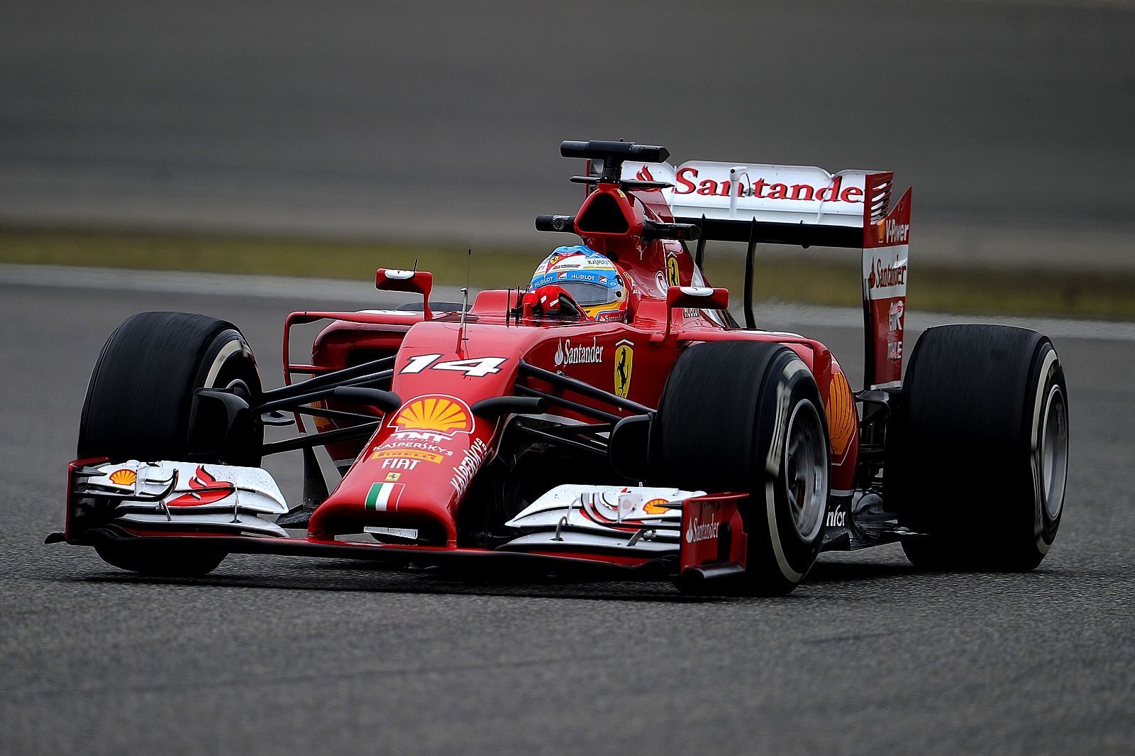 Fernando Alonso, en el cirtuito de Shanghái.