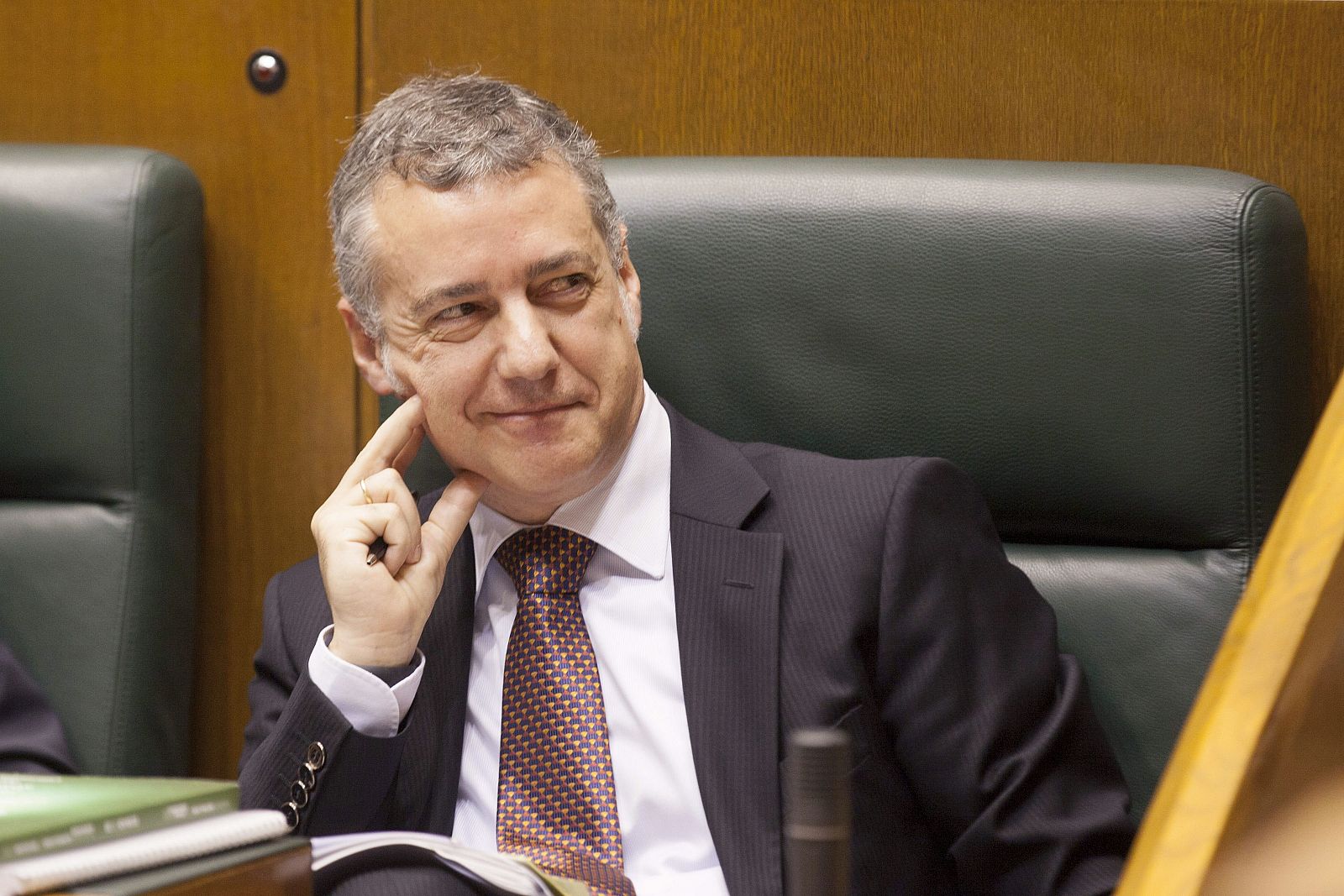 El lehendakari Iñigo Urkullu en el Parlamento Vasco