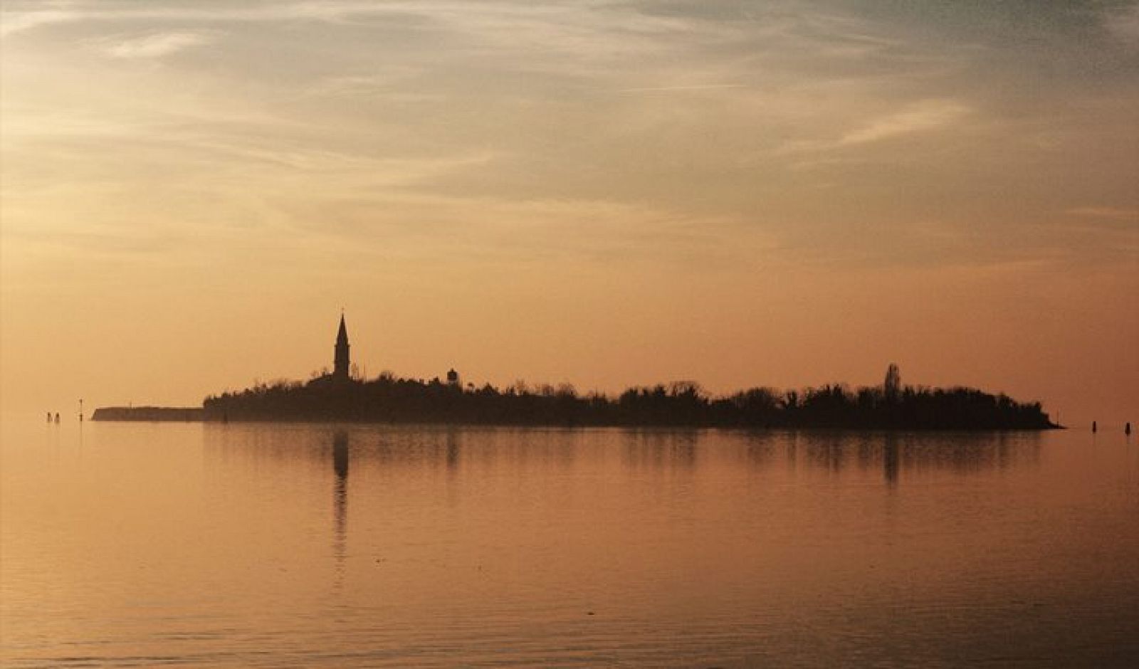 Imagen de la isla de Poveglia