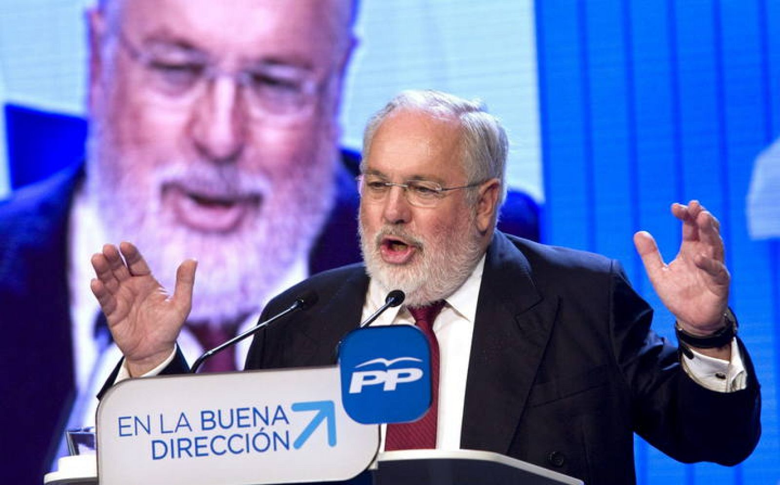 El cabeza de lista del PP a las elecciones europeas, Miguel Arias Cañete.
