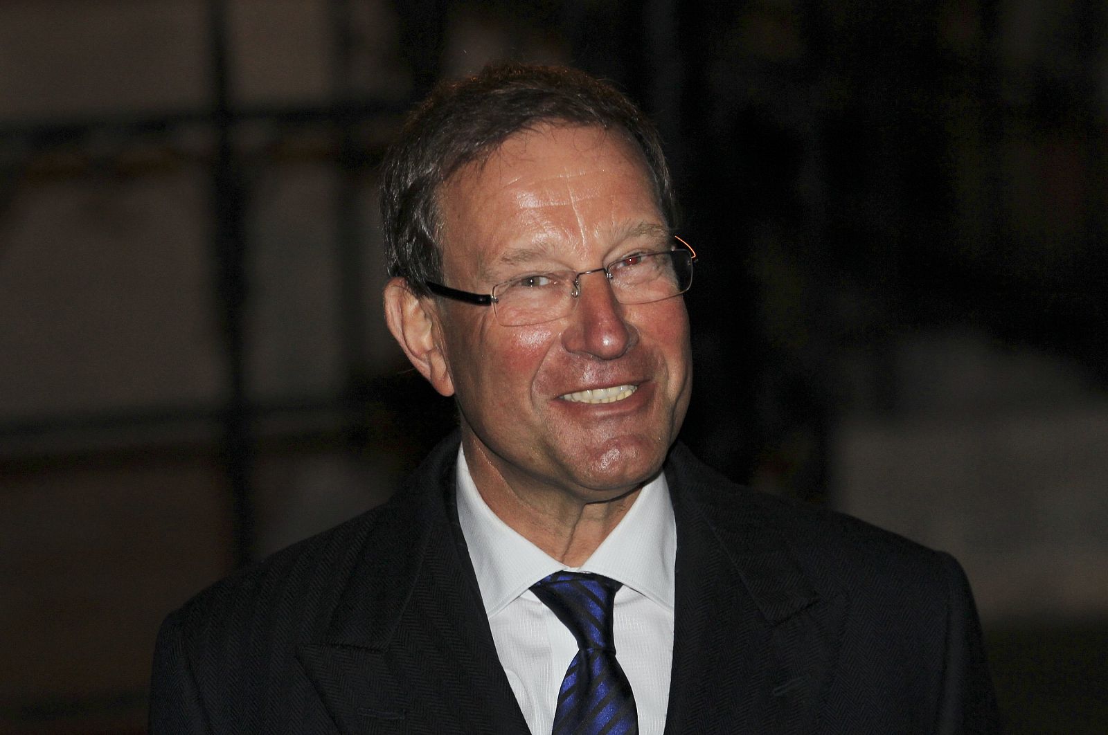 Richard Desmond, propietario de Channel 5, antes de venderla a Viacom