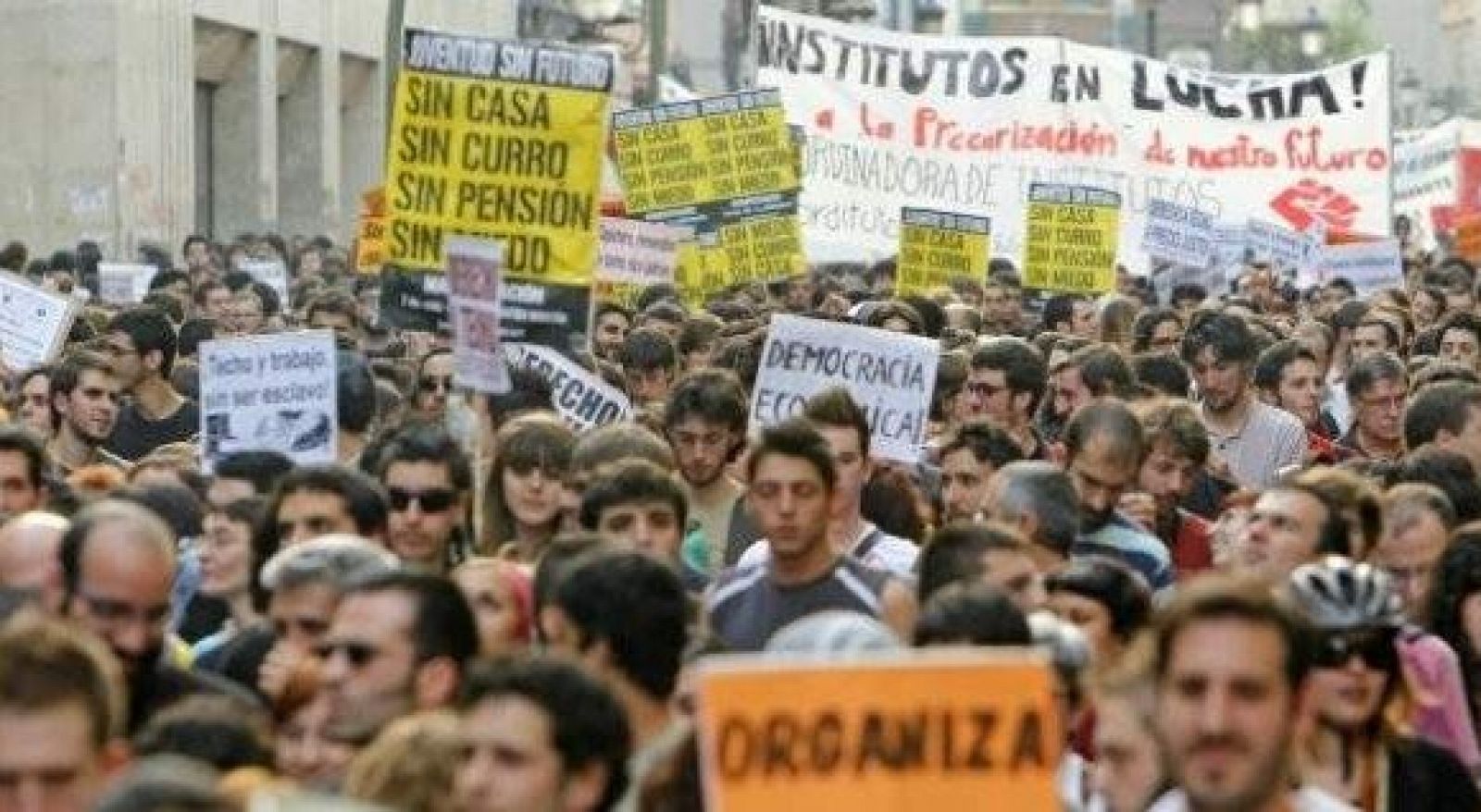 La crisis ha castigado especialmente a los jóvenes del sur de Europa.