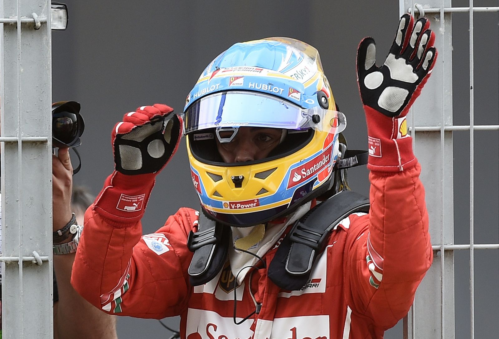 Fernando Alonso, en Montmeló