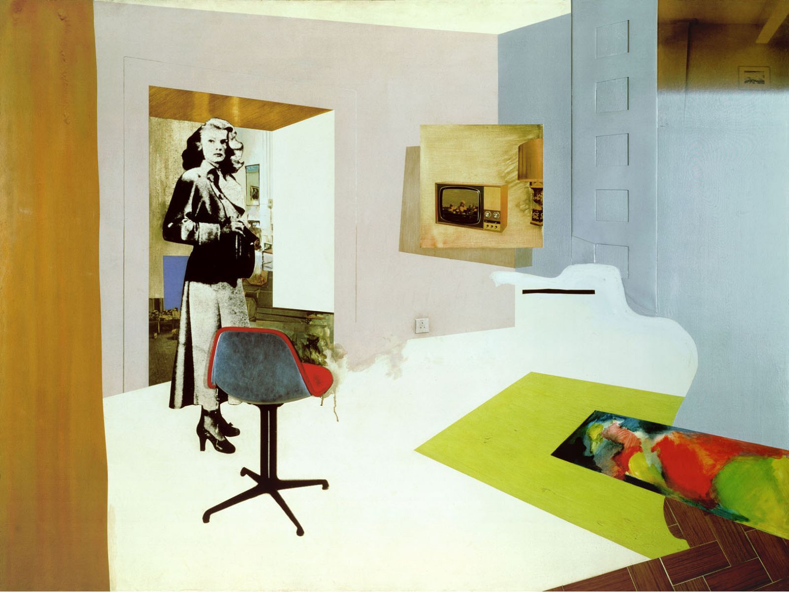 'Interior II' (1964), obra de Richard Hamilton que podrá verse en el Reina Sofía.