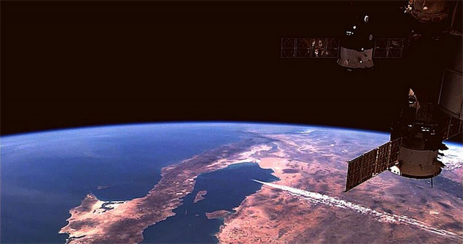 Imagen de la Tierra desde la Estación Espacial Internacional