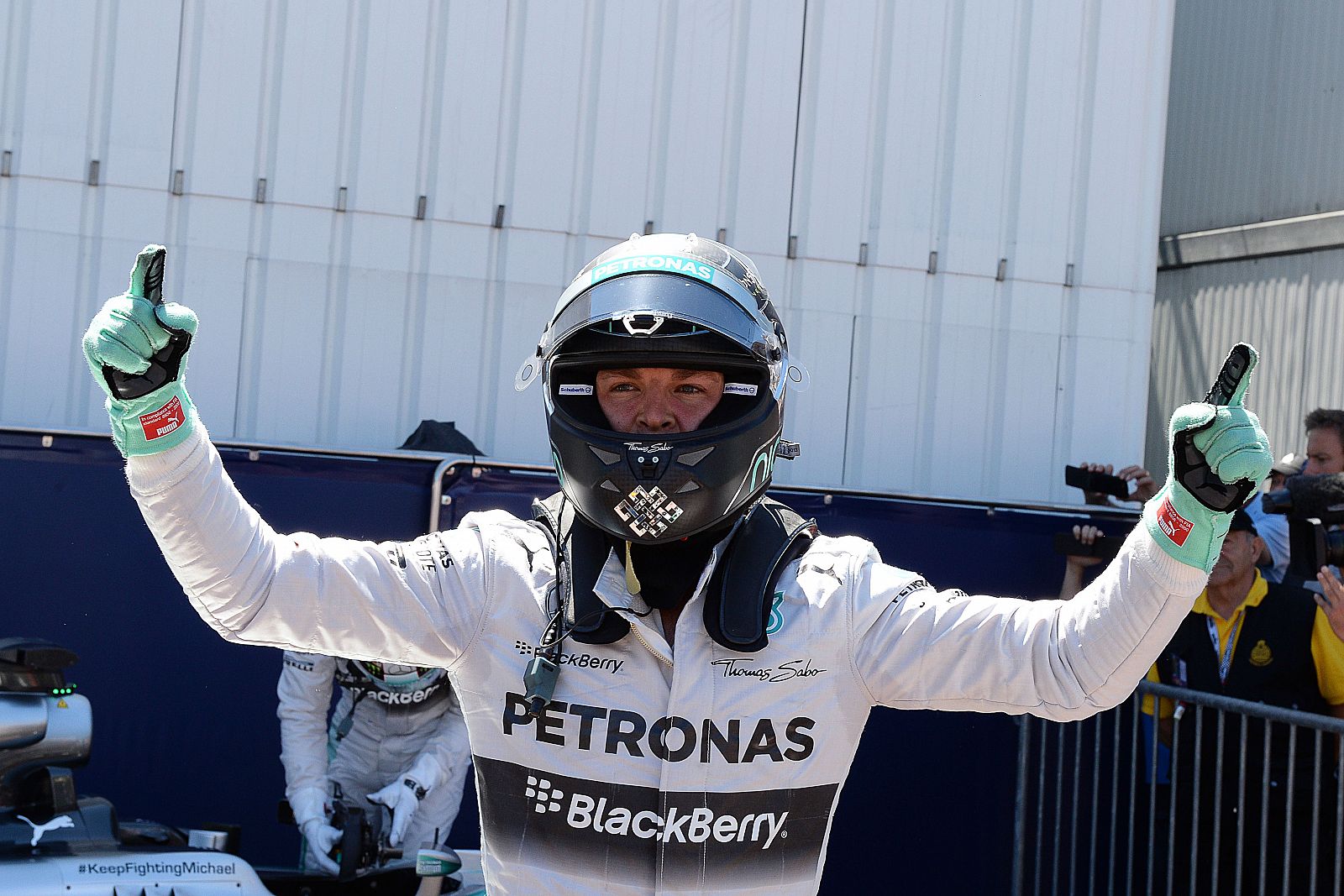 Rosberg, 'pole' en Mónaco