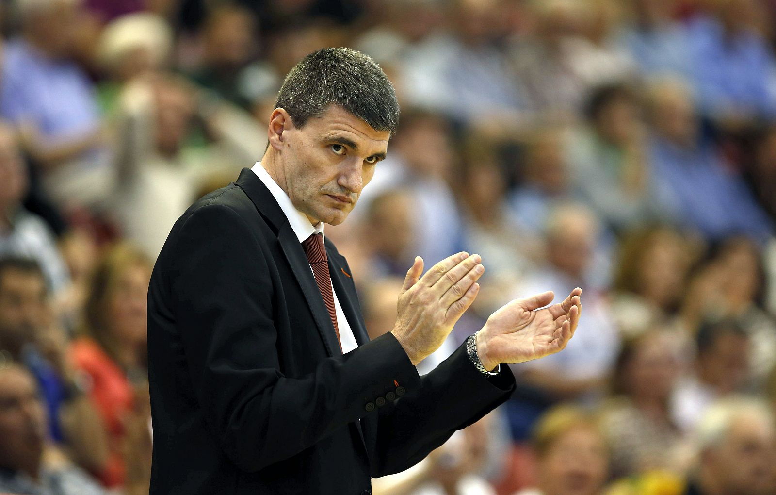 El entrenador del Valencia Basket, Velimir Perasovic