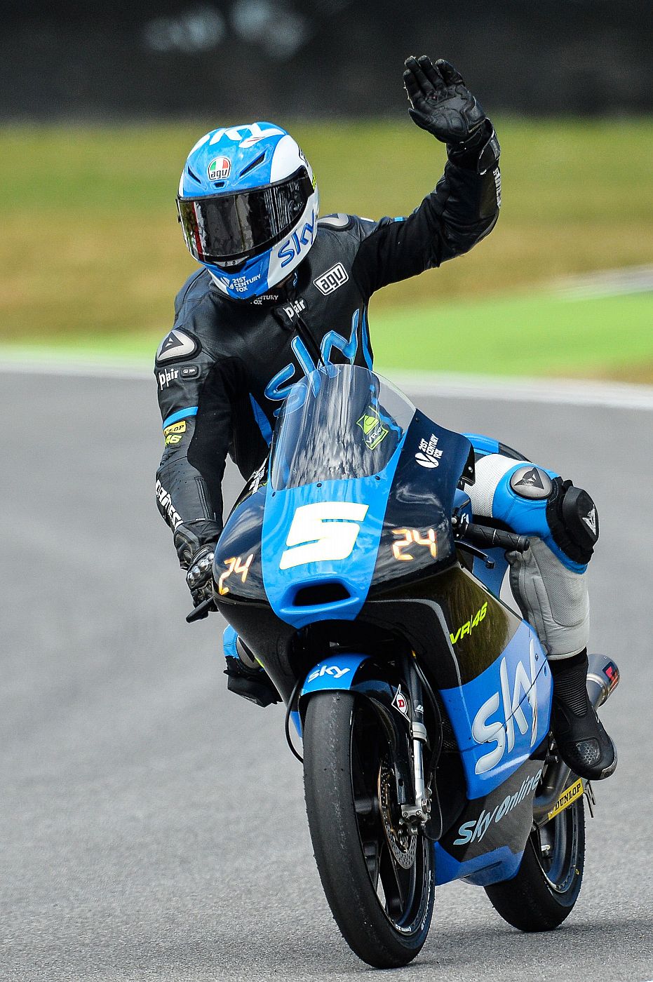 El piloto de moto3 Romano Fenati