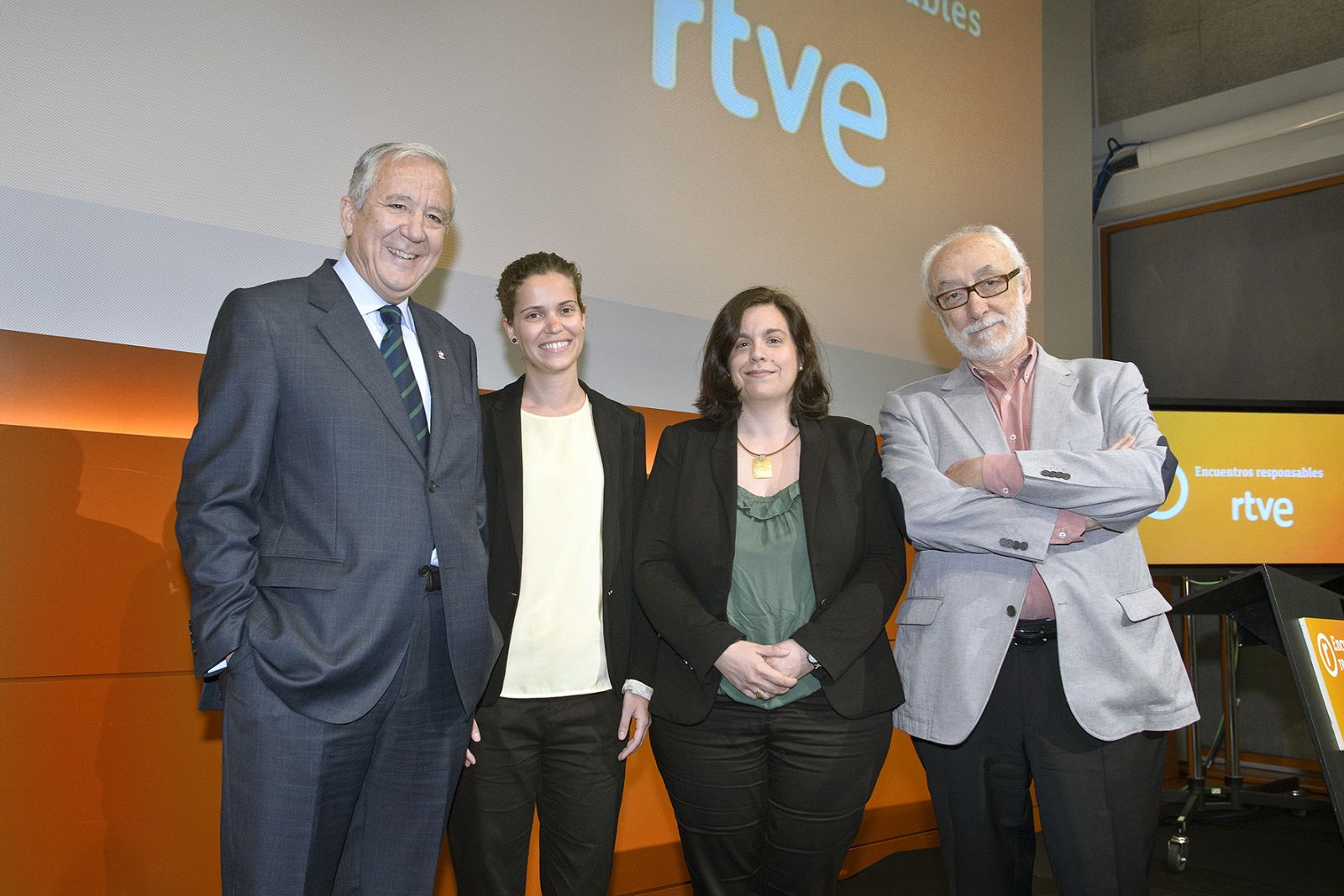 Participantes en el V Encuentro Responsable de RTVE
