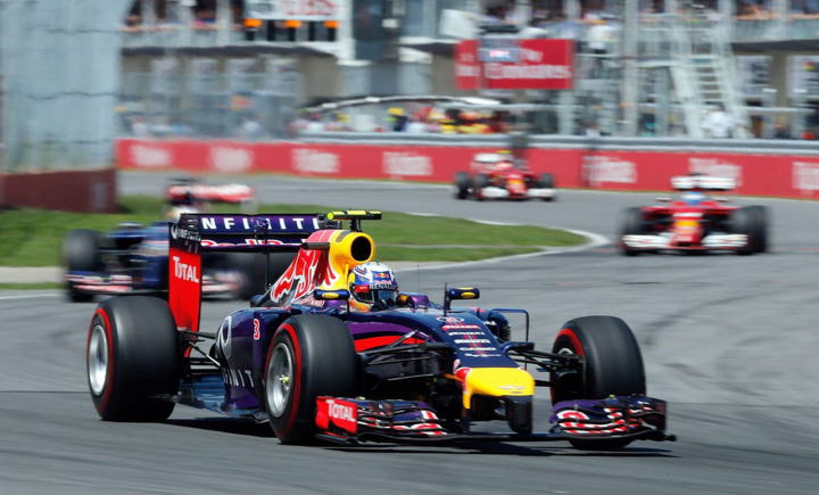 El piloto australiano Daniel Ricciardo, en Canadá