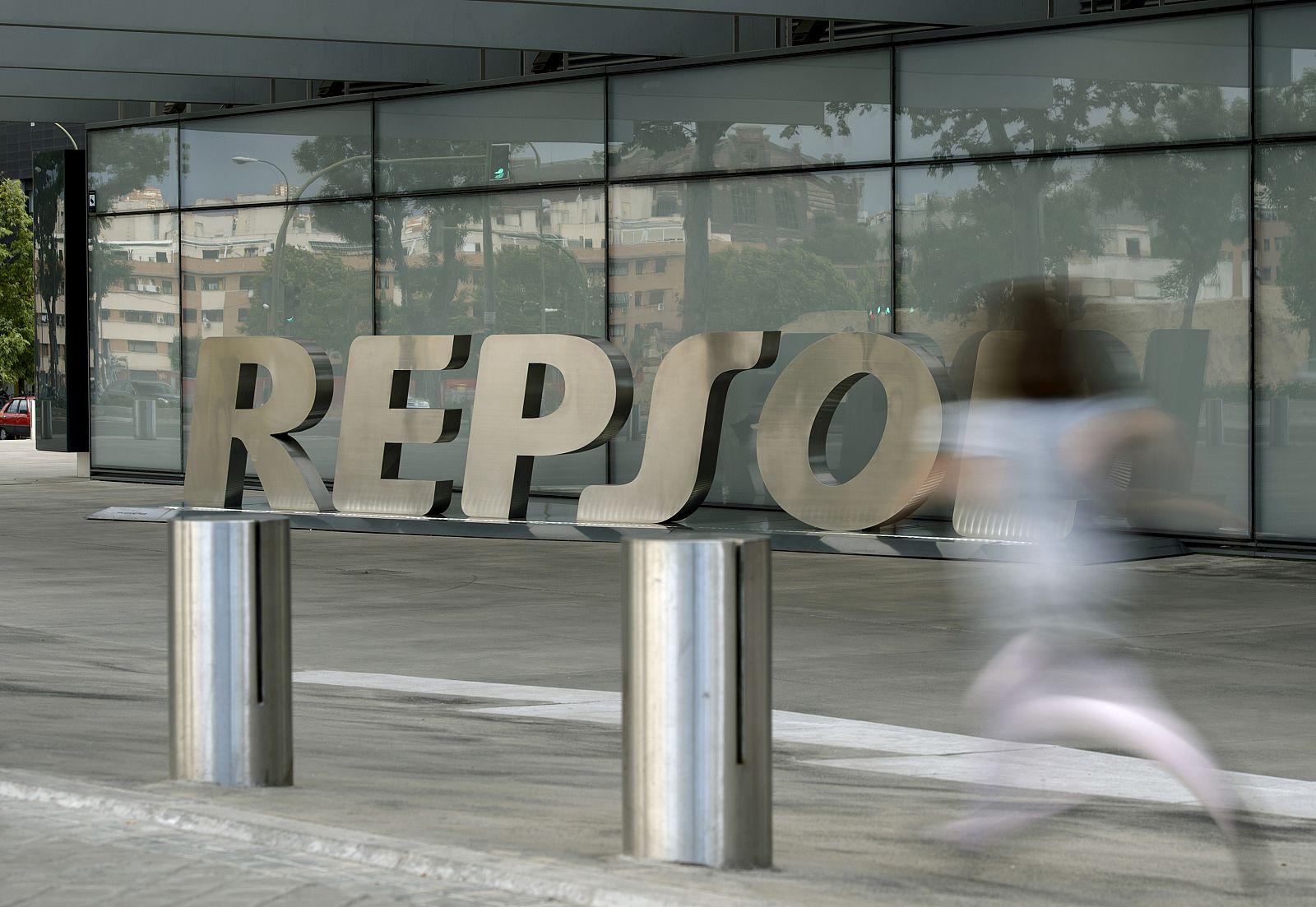 Imagen de la sede de Repsol en Madrid