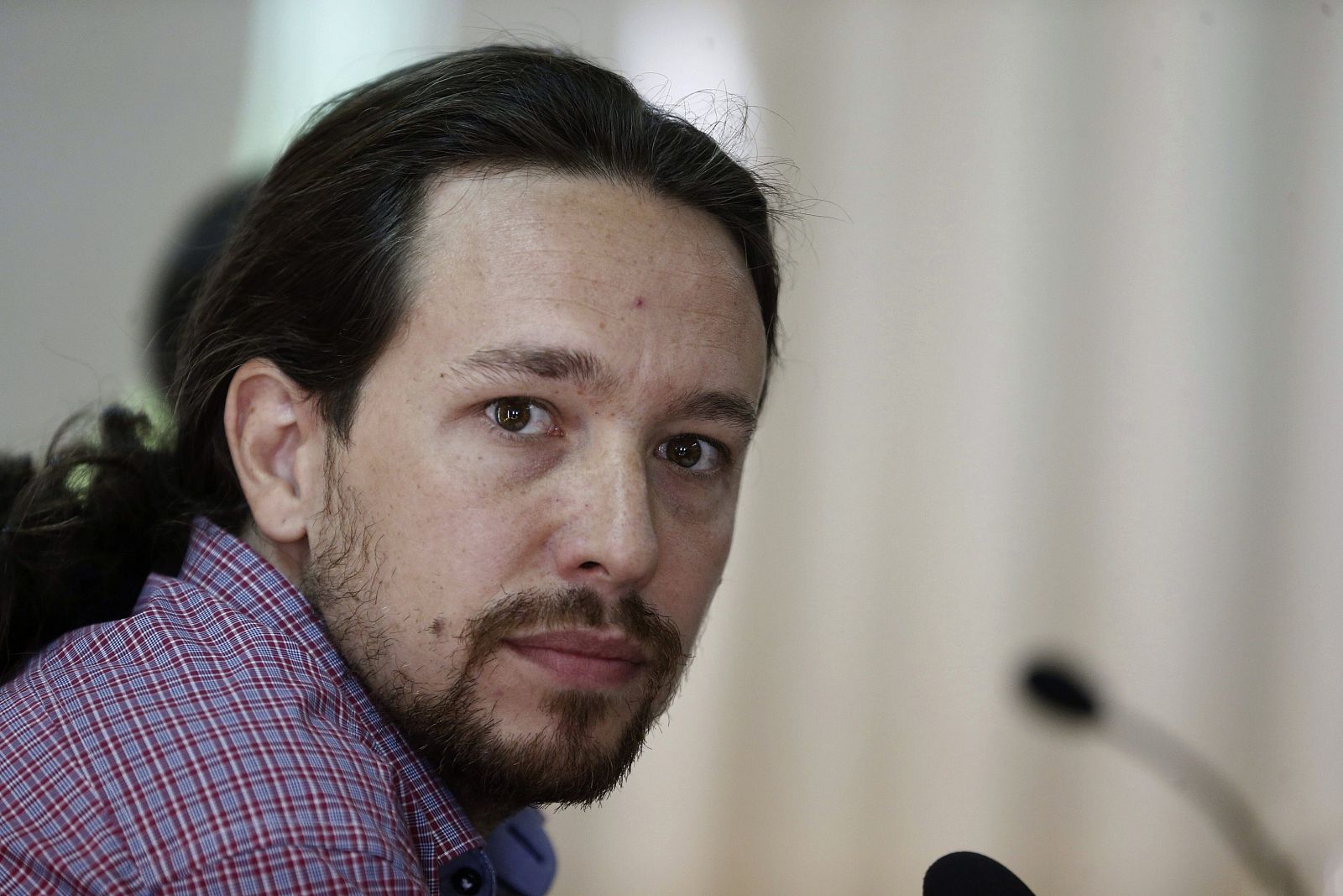 El eurodiputado electo y portavoz de Podemos, Pablo Iglesias, en una imagen de archivo.